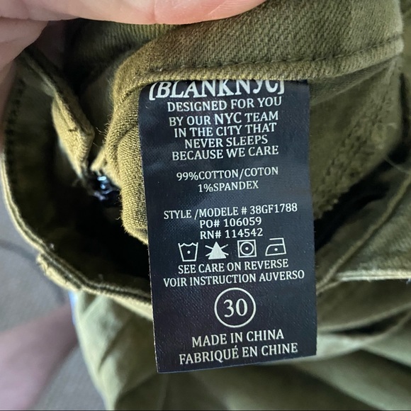 BLANK NYC olive overalls - Picture 4 of 10